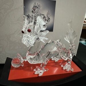 Vintage Crystal Swarovski THE DRAGON figurine Fabulous Creatures collection